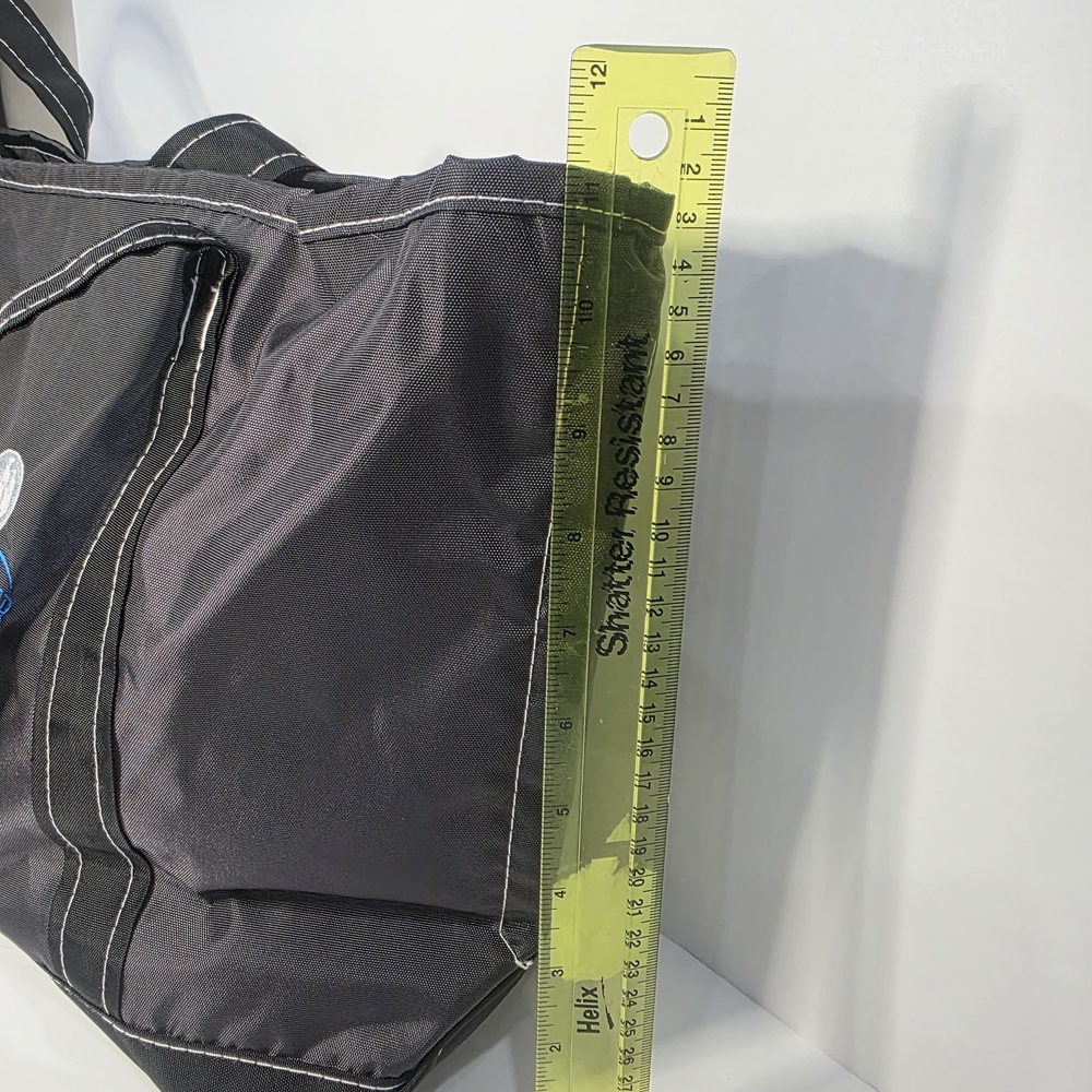 L.L. Bean Tote Bag - Gray Nylon - Unisex Travel /Gym Bag. - Picture 5 of 6